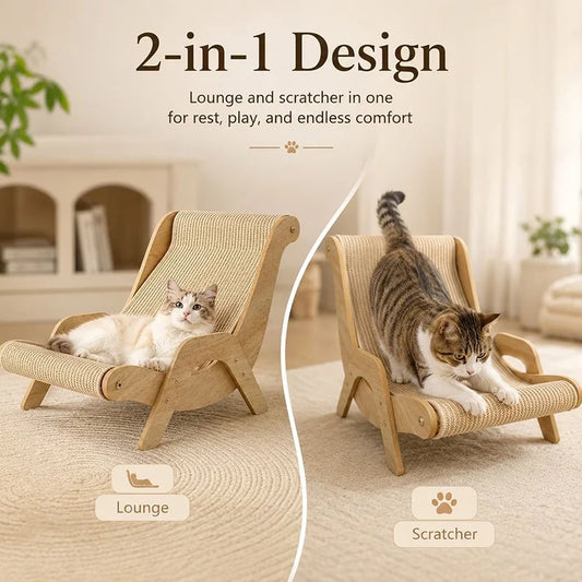MyDailyPets⢠Cat Scratch Board Lounge Chair