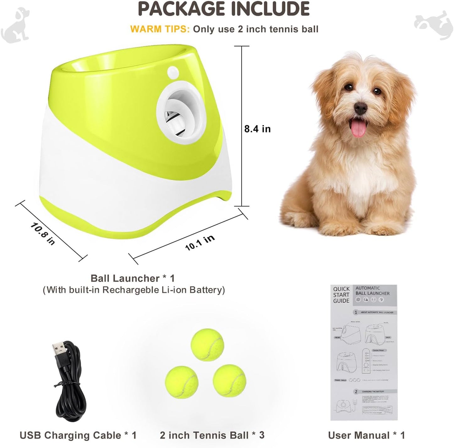 MyDailyPets™ Automatic Ball Launcher For Dogs
