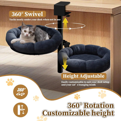 MyDailyPets™  Cat Desk Bed & Hammock