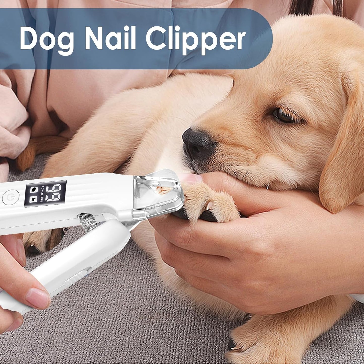 MyDailyPets™ 2-in-1 Pet Nail Clipper & Trimmer with LED