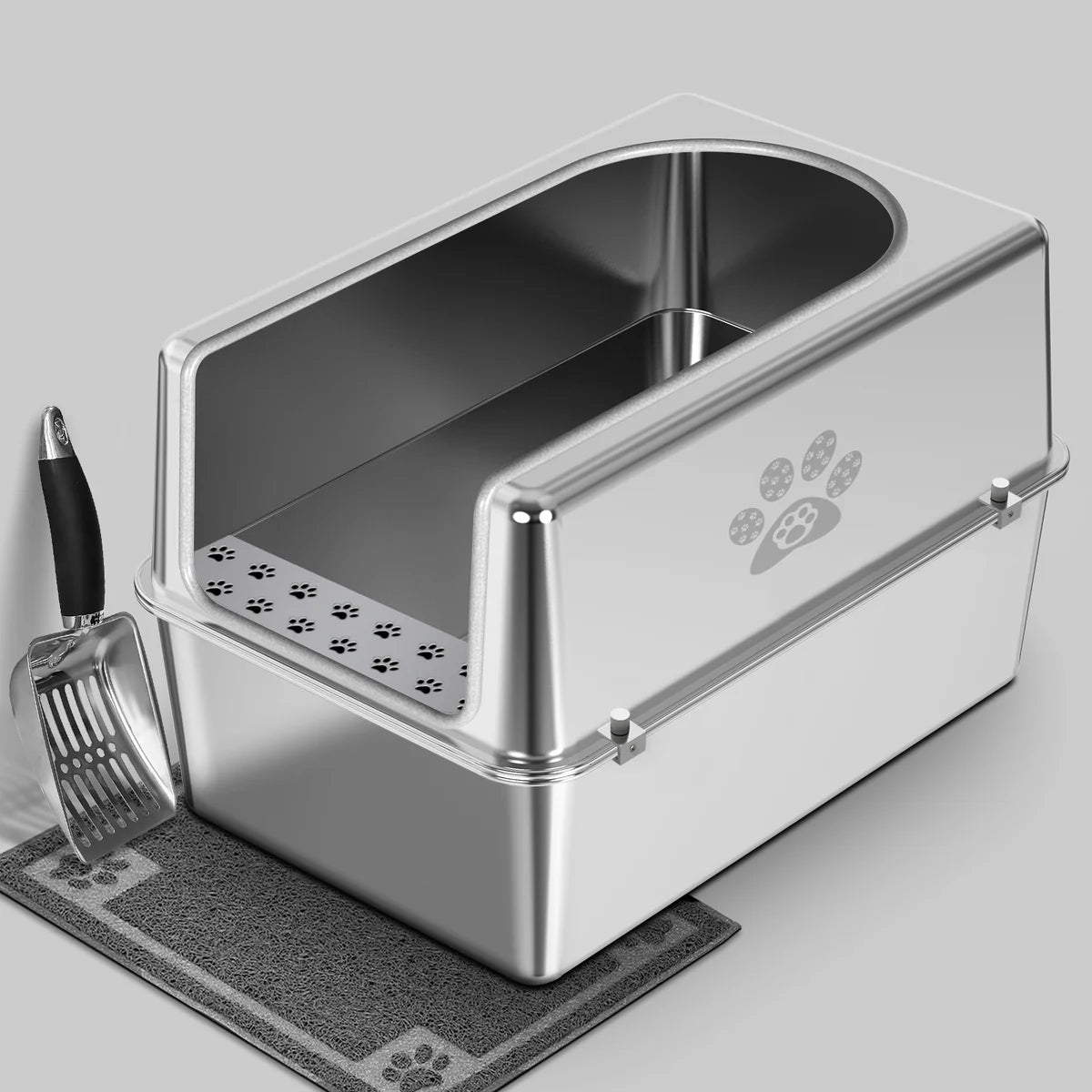 MyDailyPets™ Cat Litter Box Stainless