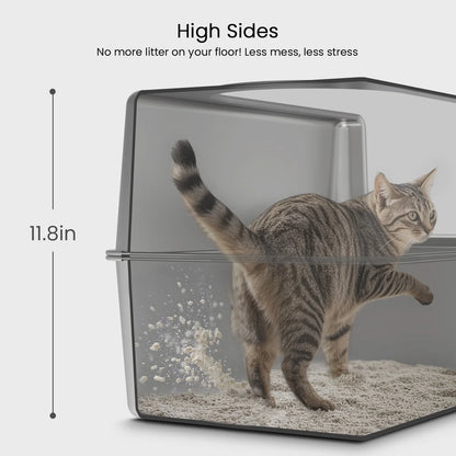 MyDailyPets™ Cat Litter Box Stainless