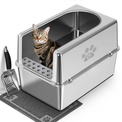 MyDailyPets™ Cat Litter Box Stainless