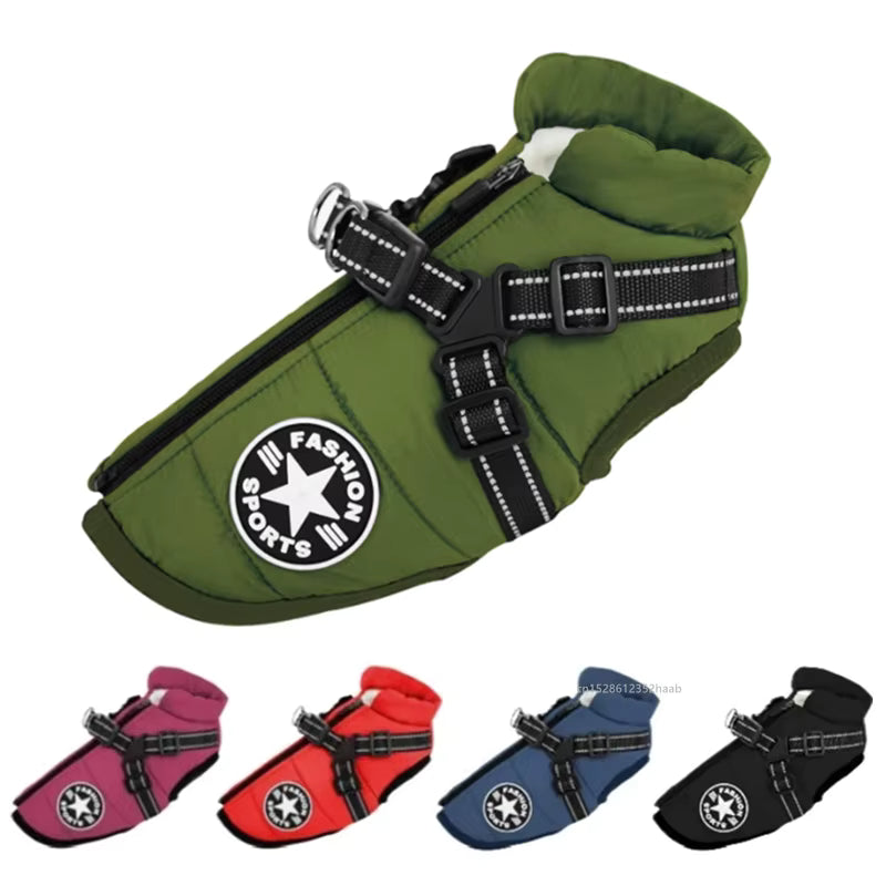 3 in 1 Winter Jacket Dogs