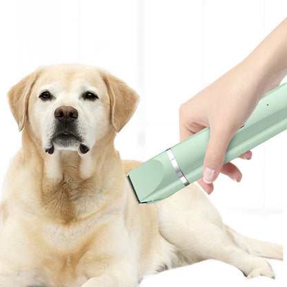 Electric Pet Hair Clipper with 4 Blades