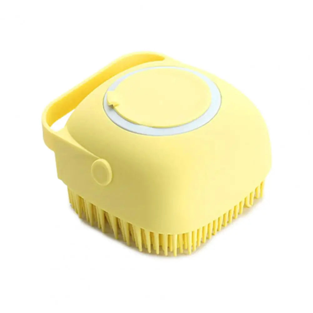 Bath and Shampoo Brush Grooming Comb Silicone Dog