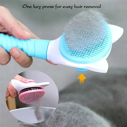 High Quality Self cleaning Brush Professional for dogs and cats