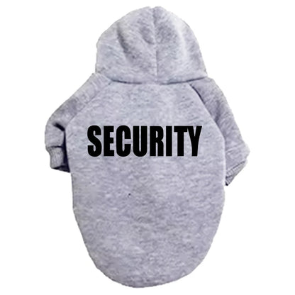 Clothes Casual warm dog clothes security