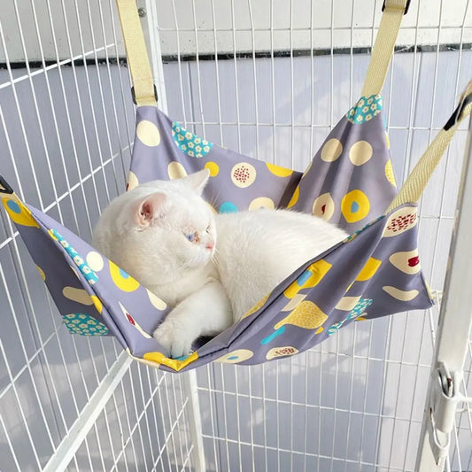 Cartoon Cat Hammock Bed Breathable