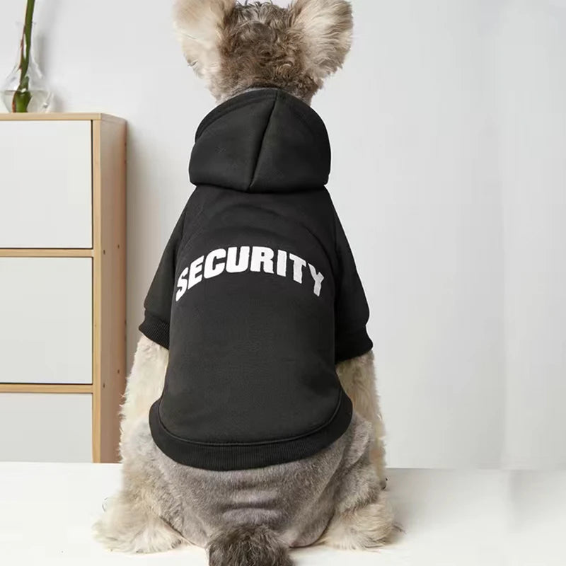 Clothes Casual warm dog clothes security