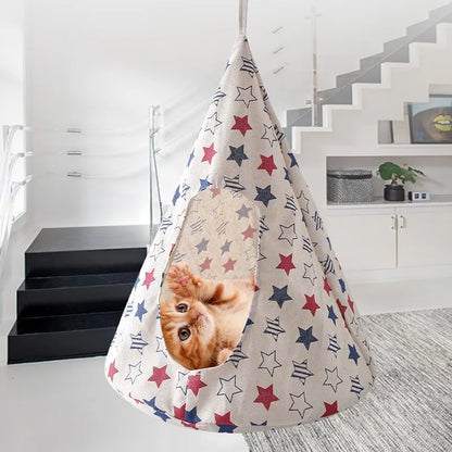 Creative Cat Hammock Breathable Hanging Basketnest