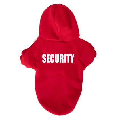 Clothes Casual warm dog clothes security