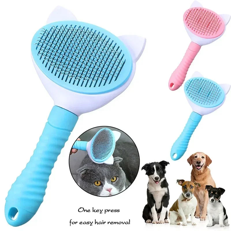 High Quality Self cleaning Brush Professional for dogs and cats