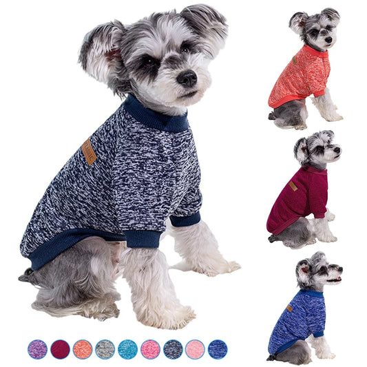 Puppy Cat Jacket Winter Warm Dog Clothes for Small Dogs